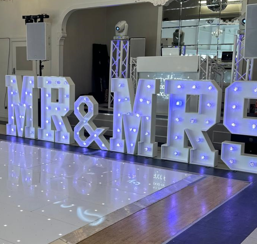 LED Light-Up Numbers